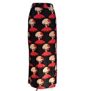 Cute Maxi Skirt Anime Girl